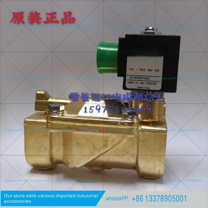 오리지널 솔레노이드 밸브 21W4KV250 G1 코일 BDA08223DS 1인치 상시 닫힘
