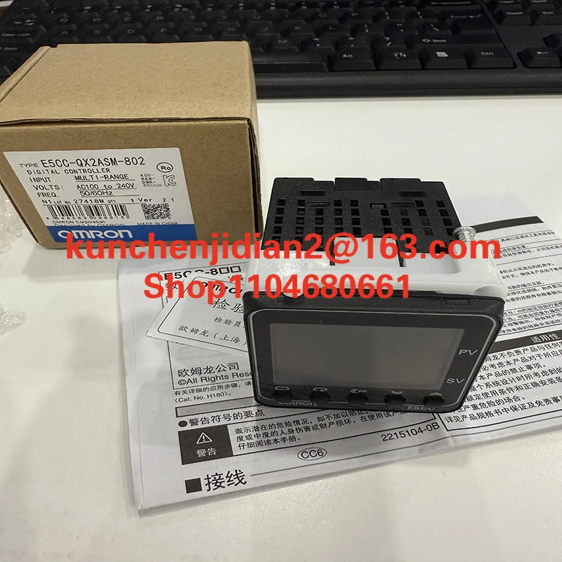 E5CC-RX3ASM-000 E5CC-QX3ASM-002 E5CC-QX3D5M-003 E5CC-QX2DSM-001 완전 신품 오리지널 온도 조절기