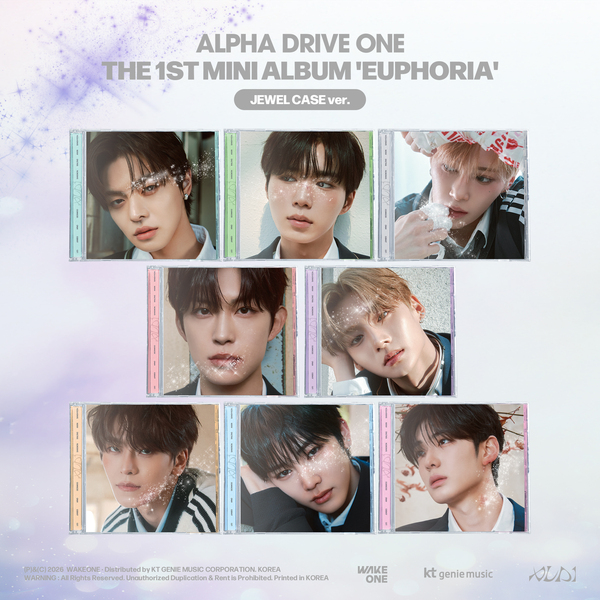 8종 세트 ALPHA DRIVE ONE 알파드라이브원 EUPHORIA JEWEL CASE - 상품 이미지