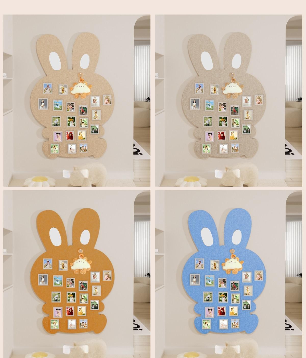 토끼 펠트 게시판 보드 꾸미기 공부방 알림판 환경판 메시지 - 상세 이미지 2