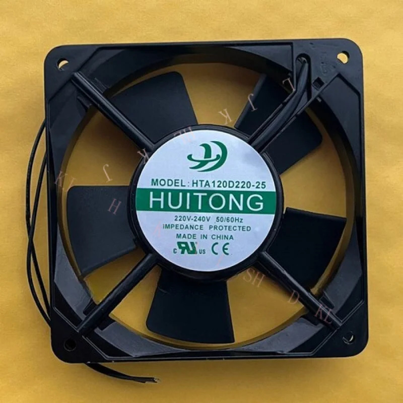 N FOR HUITONG HTA120D220-25 1220V-240V 50/60HZ 120x25MM 2선식 냉각팬