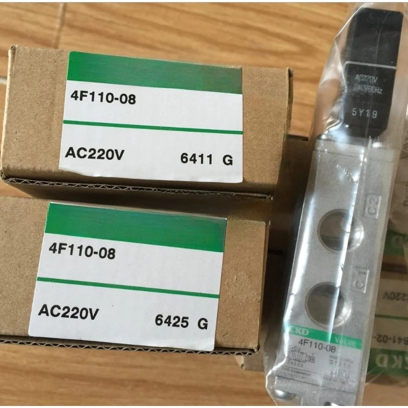 CKD 솔레노이드 밸브 4F110-08-AC110V AC220V DC24V부품