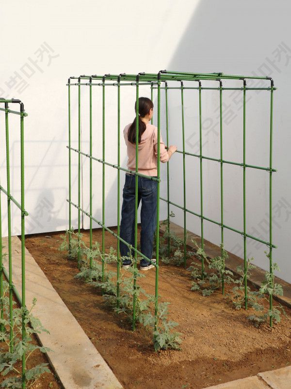 포도나무지지대 파이프 대형 1.8m 2m 애플수박 넝쿨 - 상품 이미지