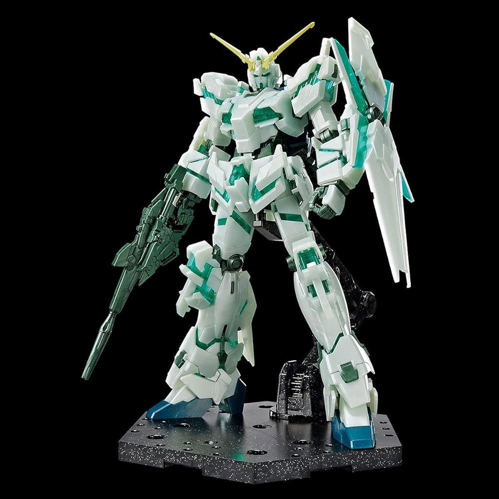 HG 1/144 RX-0 Unicorn Gundam Plastic Limited CRYSTAL The LUMINOUS BODY Kit Base - 상세 이미지 2