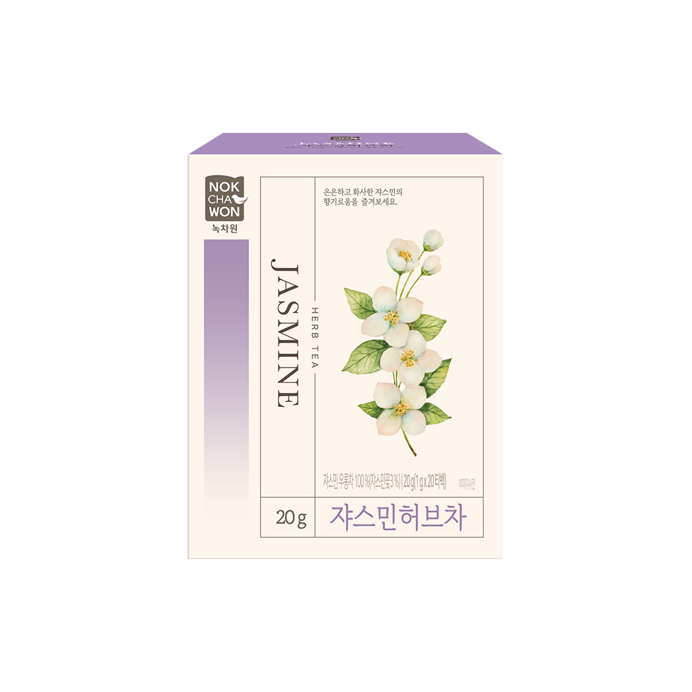 [녹차원] 쟈스민허브차 20티백 - 상품 이미지