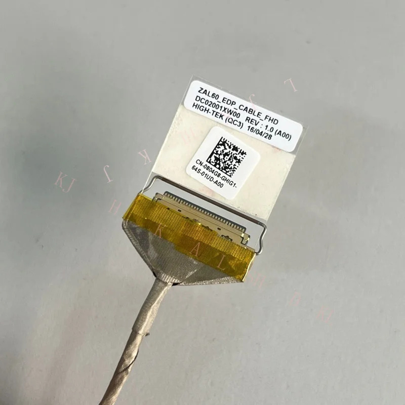 NN Dell Latitude 3550 스크린 디스플레이 리본 DC02001XW00 0804G8오리지널