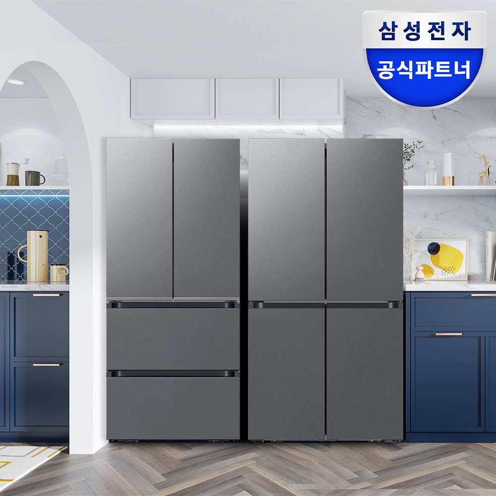 삼성 비스포크 AI 냉장고 김치냉장고 RM70F90M1DD RK70F49M2DD - 상품 이미지
