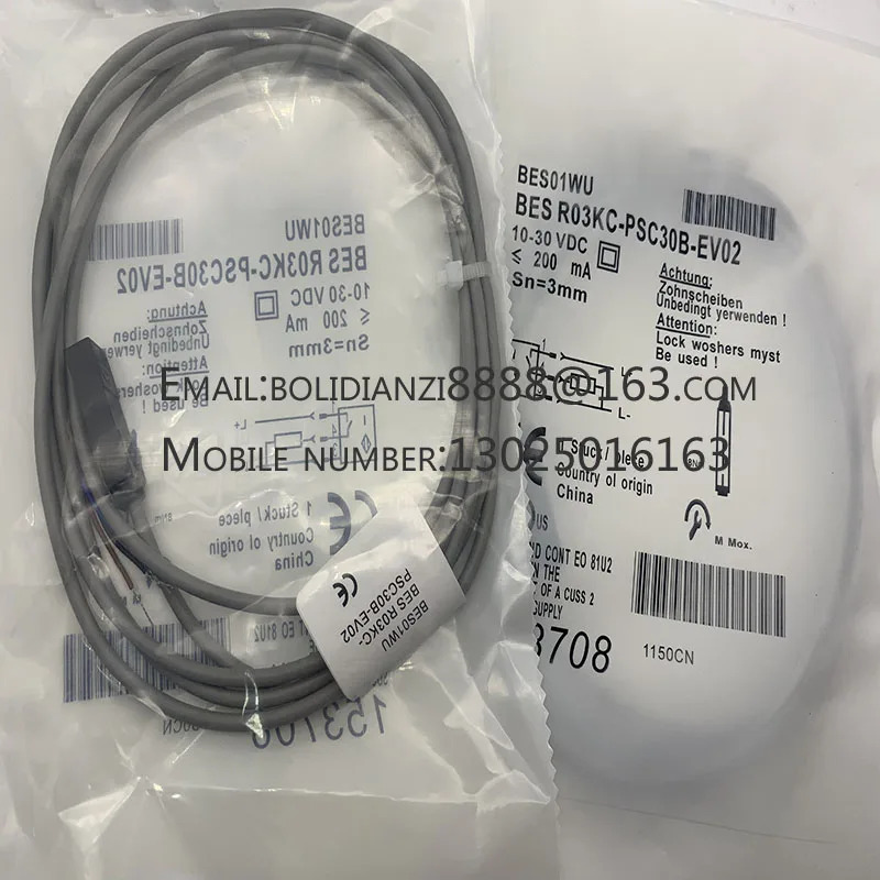 BES01WU BES R03KC-PSC30B-EV02 오리지널 스위치 센서