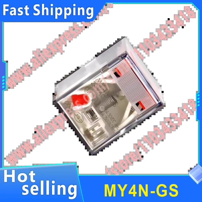 10PCS 오리지널 신 MY4N-GS 110VAC 24VAC 중릴레이