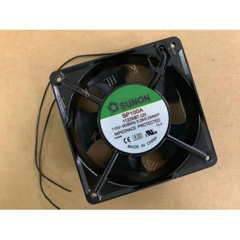 N for Sunon SP100A - 1123XBT.GN AC 팬 볼 115 볼트 60Hz 0.24 암페어 20 와트 3150 RPM