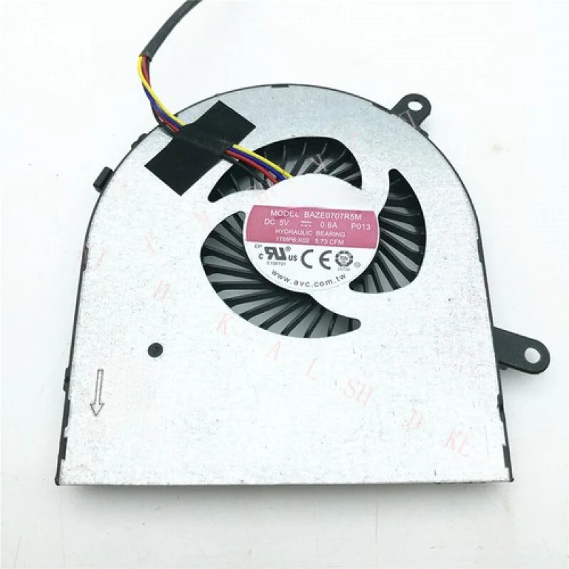 N 델 C BAZE0707R5M P013 DC5V 0.6A 냉각팬 01TMP6 1TMP6용