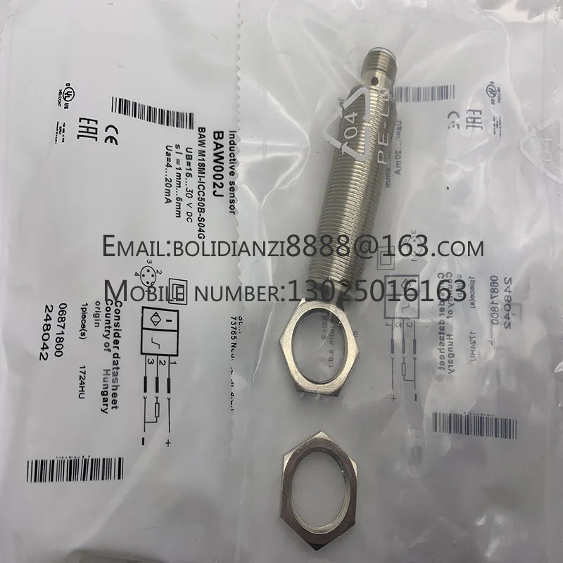 BAW M12MI-UAC20B-S04G-55 BAW0050 오리지널 스위치 센서