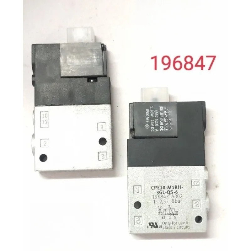 FESTO 솔레노이드 밸브 CPE14-1BH-3GL-1/8 196929부품