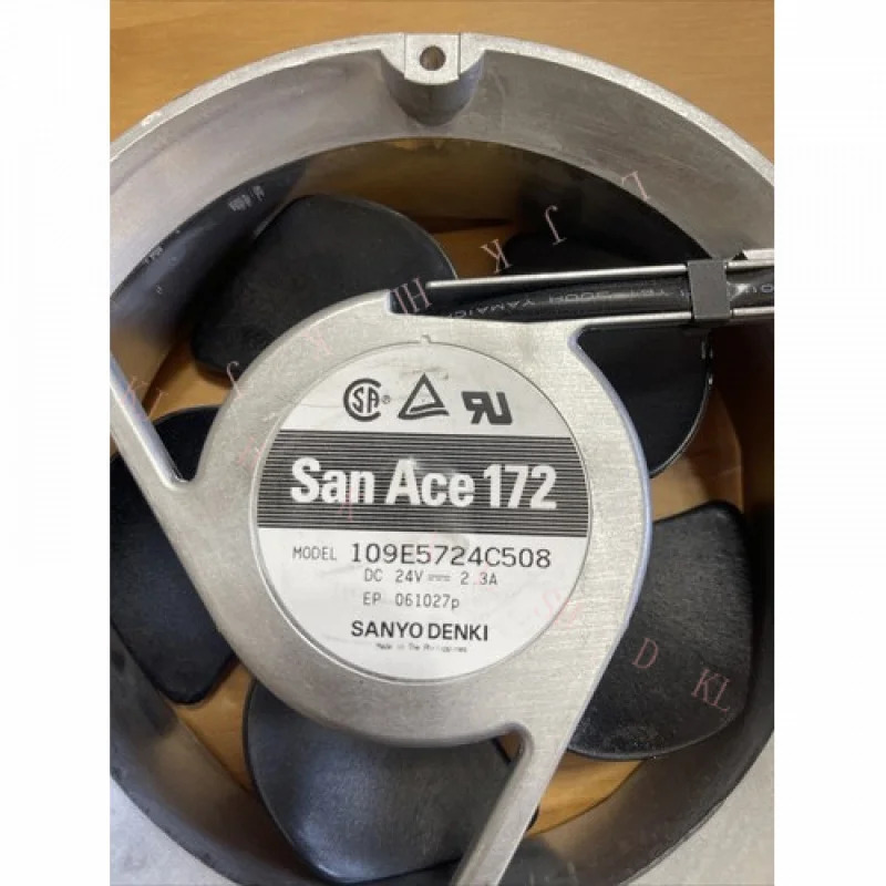 N for SANYO DENKI San Ace 172 109E5724C508 DC 냉각팬 3선 24V 2.3A