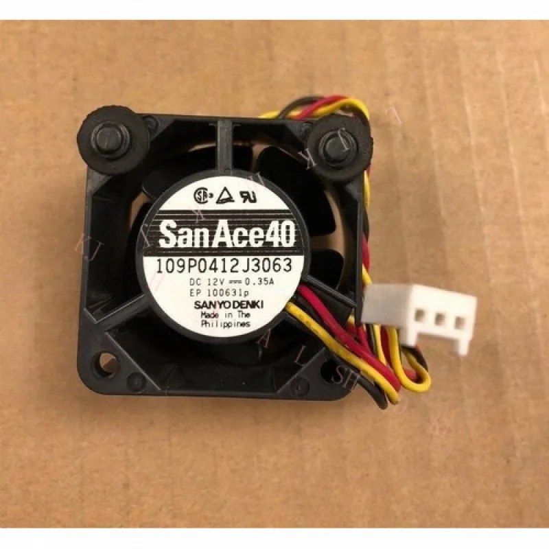 N for Sanyo Denki EP 109P0412J3063 San Ace 40 FAN-0061L 40mmx28mm 팬 DC 12V 0.35A
