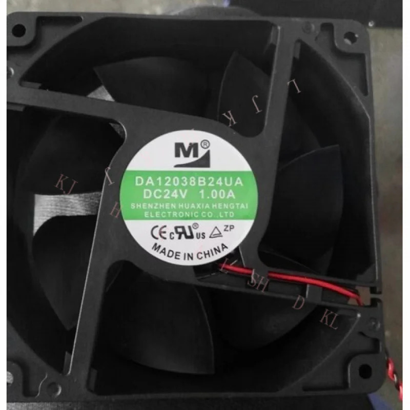 N FOR DA12038B24UA 12038 DC24V 1.00A 12CM 인버터 냉각팬