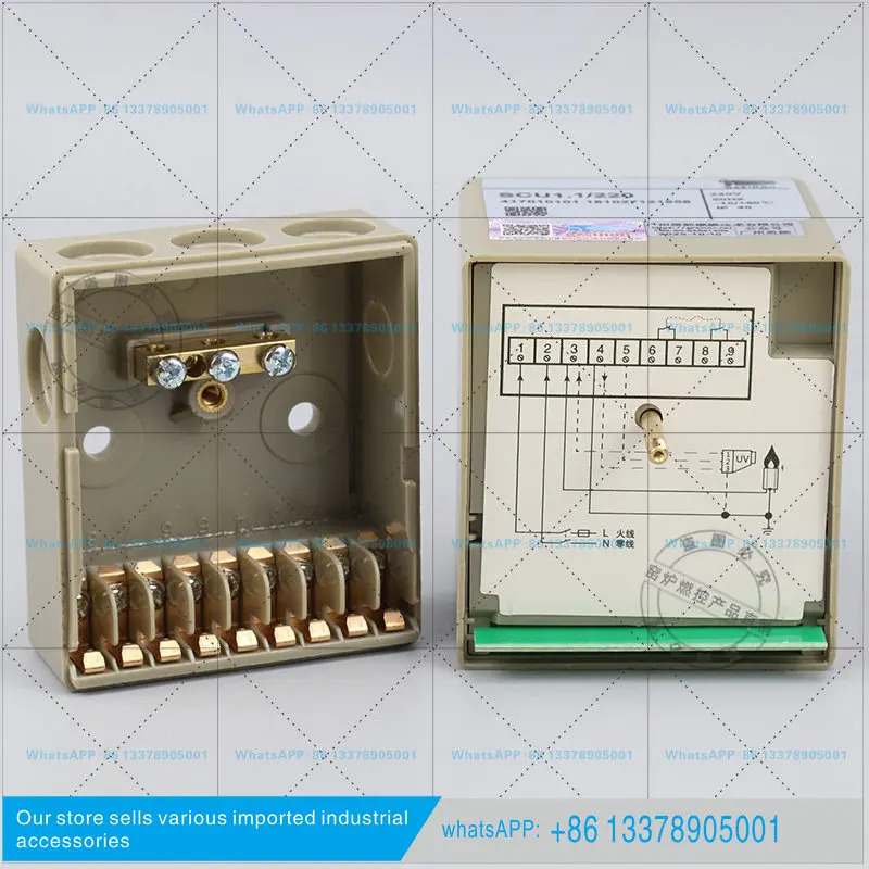전원 공급된 SCU1.1/220 화염 감지기 IEW 15/220-T 모니터 이온 바 증폭기