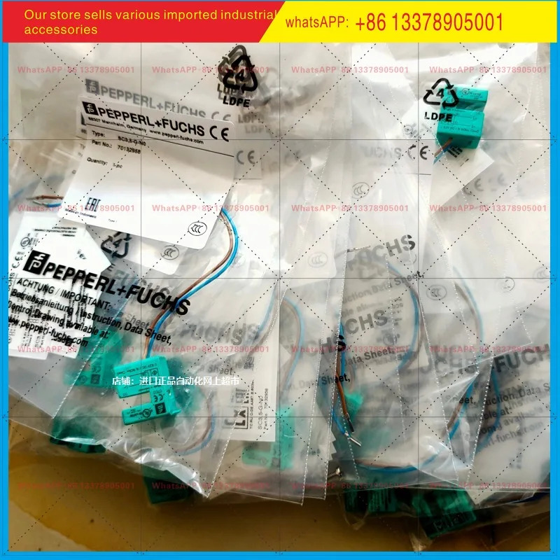 Pepperl  Fuchs 유도형 슬롯 센서 SC3.5-G-N0 NO-6M 오리지널