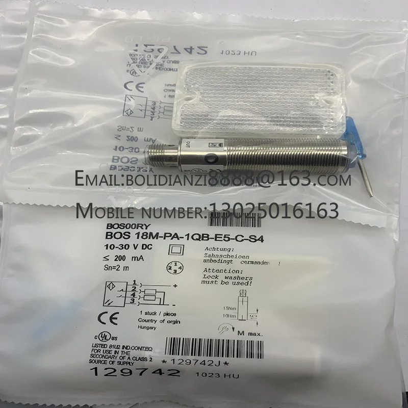 BOS024U BOS 12M-PA-RE10-S4 BOS01FJ 18M-PA-PR20-S4S 5K-PS-ID10-S49 오리지널 스위치 센서