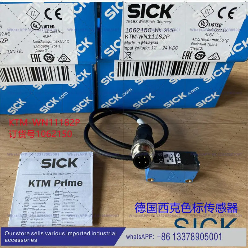 오리지널 SICK 컬러 라벨 센서 KTM-WN11182P