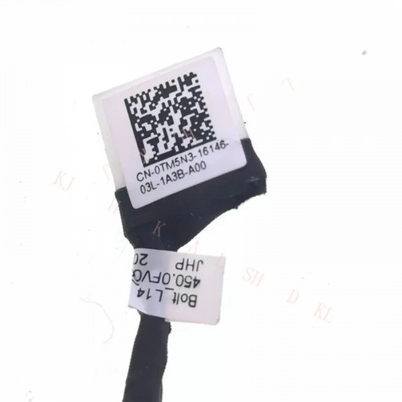 N 델 래티튜드 3400 3500 E3400 E3500 TM5N3신품 AC DC 전원 잭 케이블