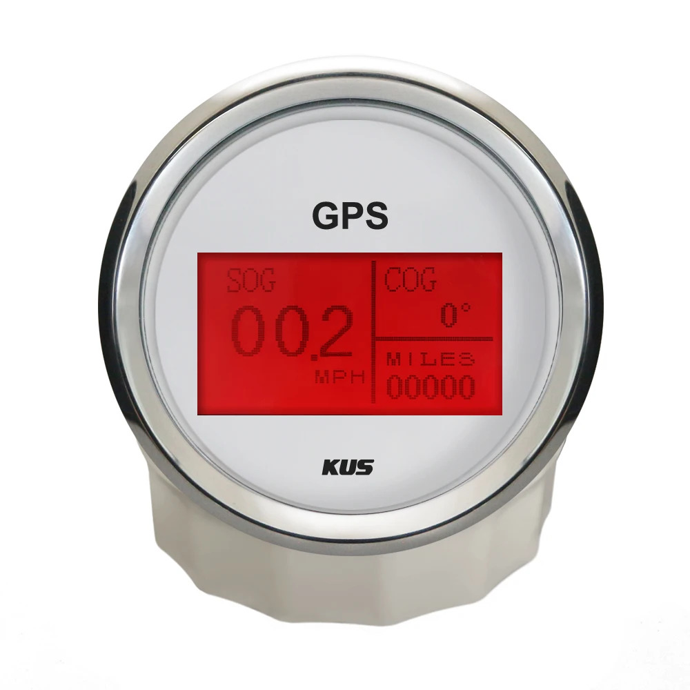 디지털 GPS 속도계 주행거리계 코드 테이블 12V/24V 해양 차량 계기