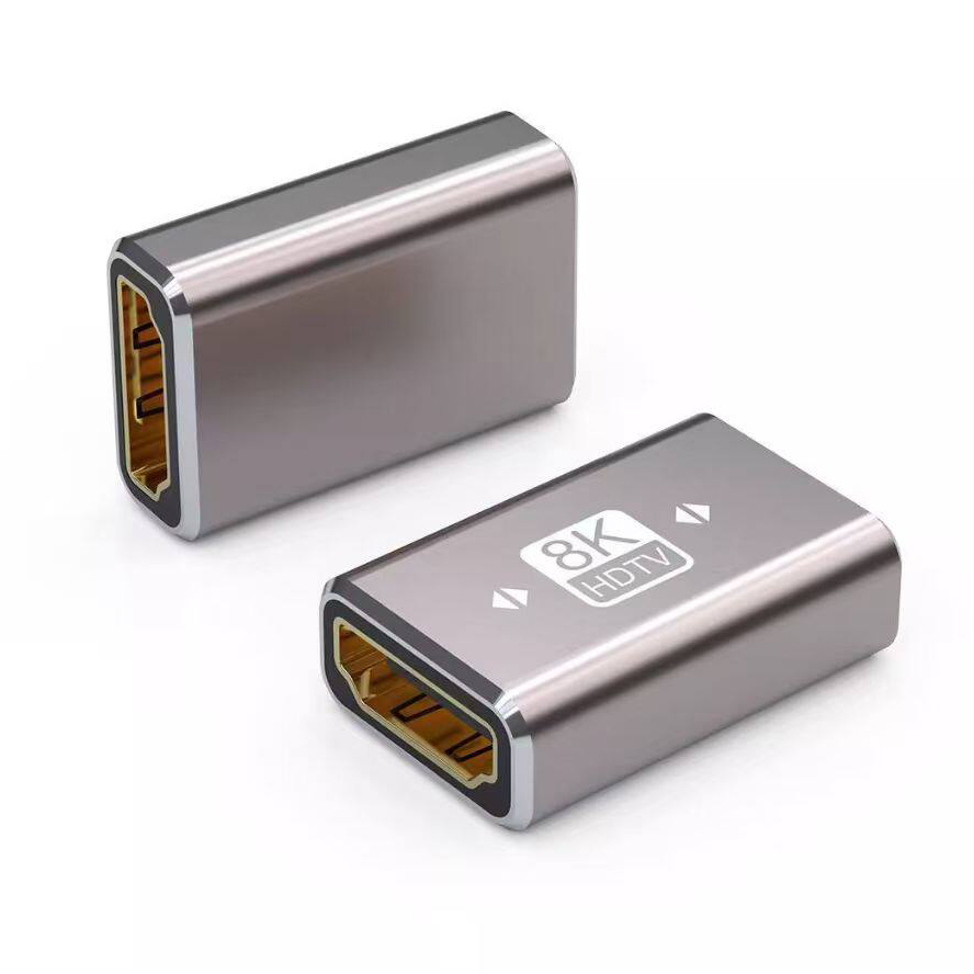 8K UHD HDMI 연장젠더 암 to 암 컨버터 노트북 듀얼모니터 연결 48Gpbs - 상세 이미지 2