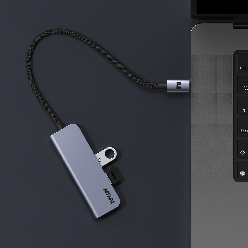 USB C타입 4포트 5Gbps 멀티 허브 BH210 - 상세 이미지 5