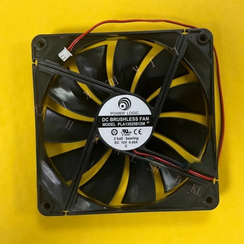 N FOR POWER LOGIC PLA13525B12M 13525 DC12V 0.40A 135x25MM 2선 인버터 냉각팬