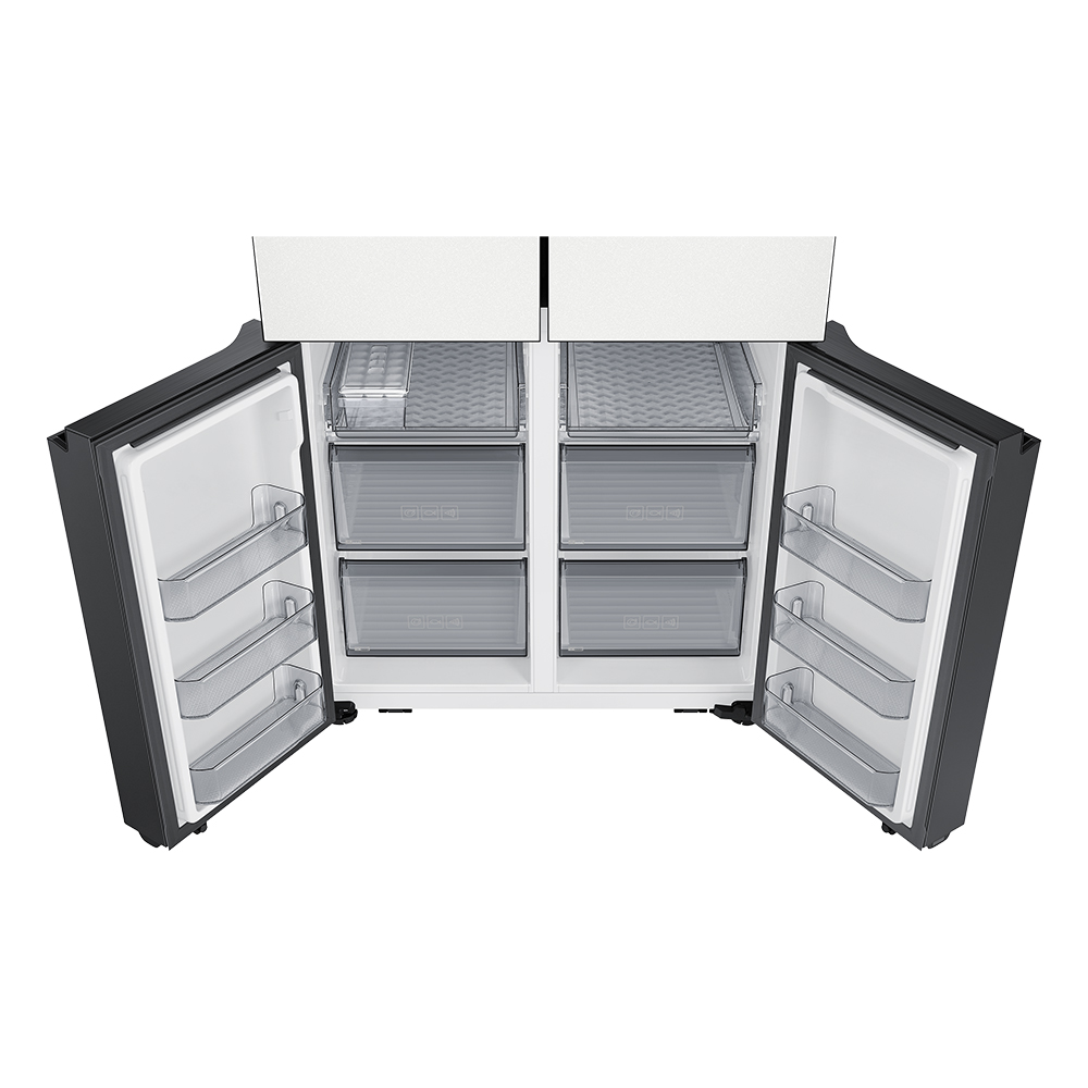 삼성 비스포크 AI 하이브리드 냉장고 900L 1등급 UV탈취 코타 화이트(RM70F91R1A) 상품 이미지