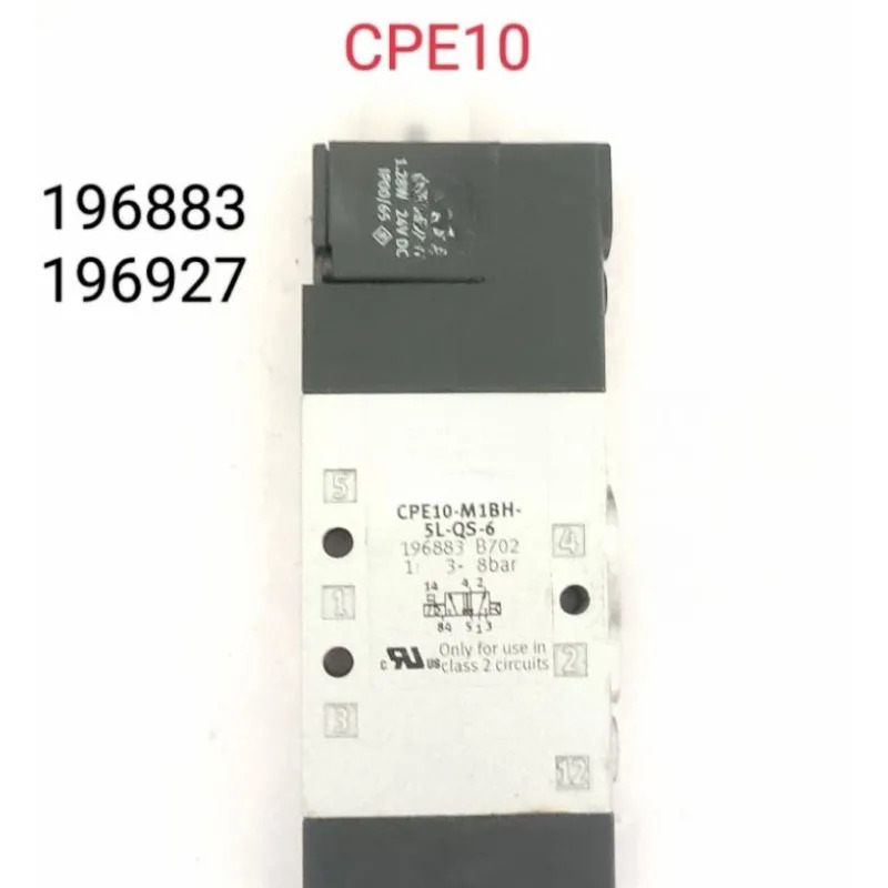 오리지널 FESTO 솔레노이드 밸브 CPE14-M1BH-5J-1/8 196939부품