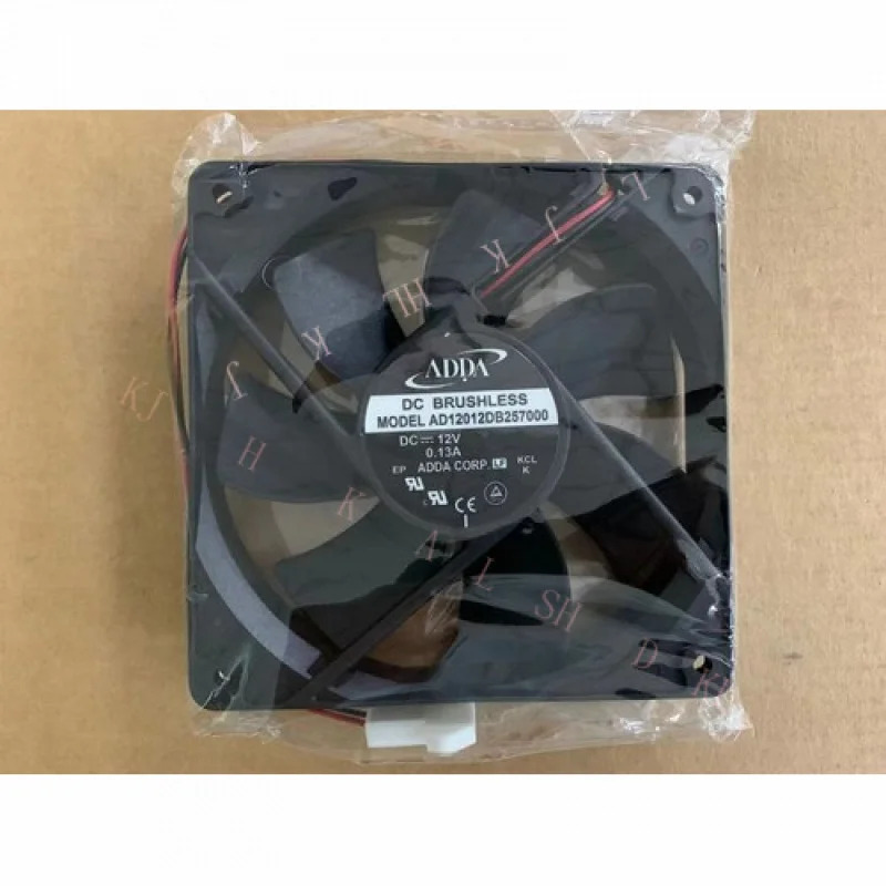 N for ADDA AD12012DB257000 12CM 12V 0.13A 컴퓨터 케이스 초저소음 냉각팬