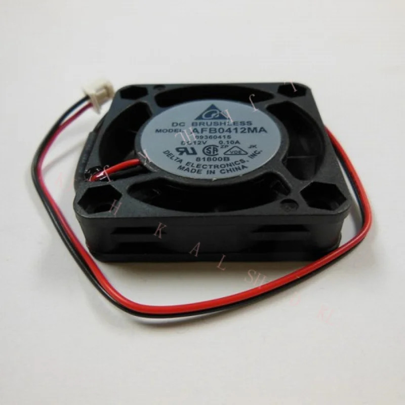 N  신품 델타 AFB0412MA / 09360415 12V DC 팬/블로워/칩셋 2핀 40mmx40mmx10mm