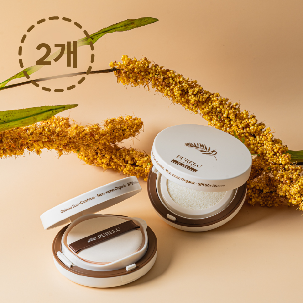 [소비기한 26.09 임박상품] 퓨어루 선쿠션 세트 15g, 2개 제품 이미지
