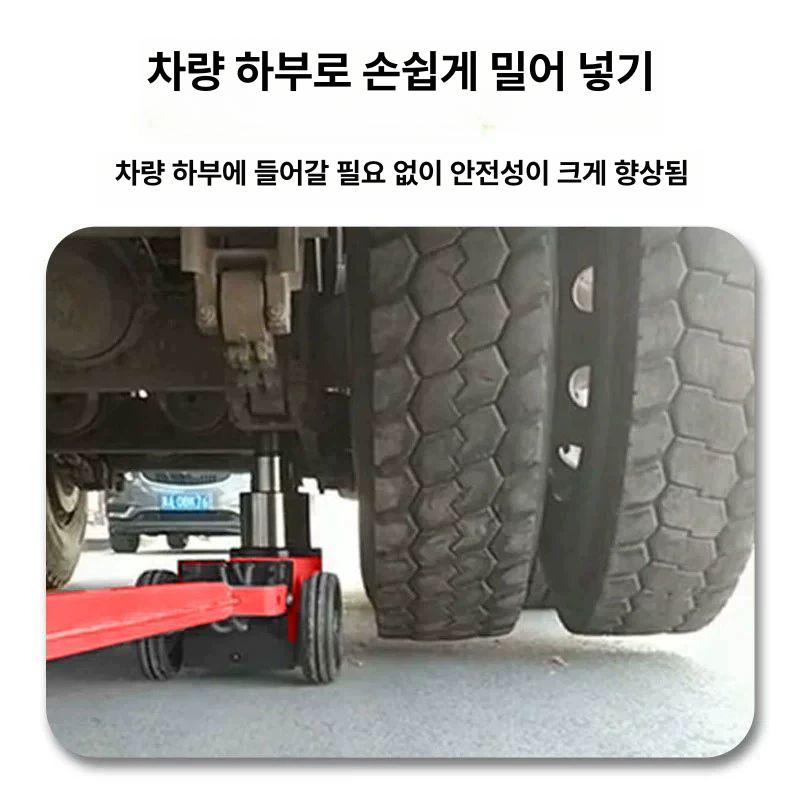 에어작기 에어잭 대형 전기 통통이작기 자키 직선봉 50T (보강 표준) - 상세 이미지 5