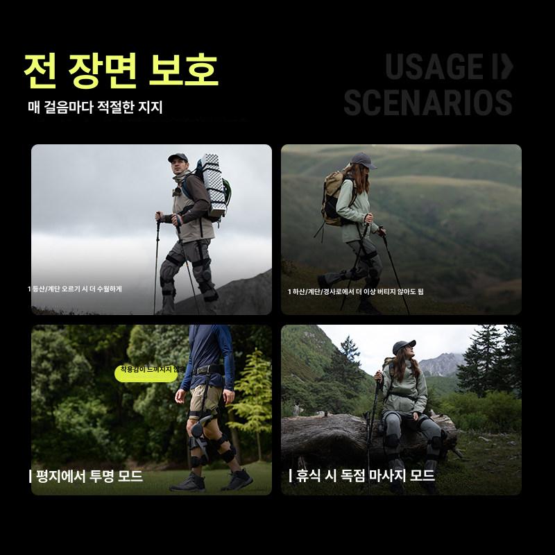 농사용의자 갯벌의자 농사 작업용 다리착용 이동식 의자 알루미늄 접이식 휴대용 간편수납 Powrknee Pro 등산 고급 모델 - 상세 이미지 2