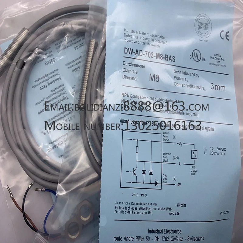 DW-HD-601-M18-310 DW-AD-503-P20G-LH DW-AD-703-M8-BAS DW-AD-701-M8-BAS DW-HD-611-M50-413 오리지널 센서