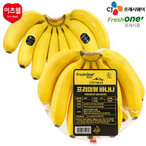 CJ프레시웨이 고당도 바나나 1.3kg 2봉 3봉 4봉 맛있게 먹은 솔직 후기 - 상품 이미지 1