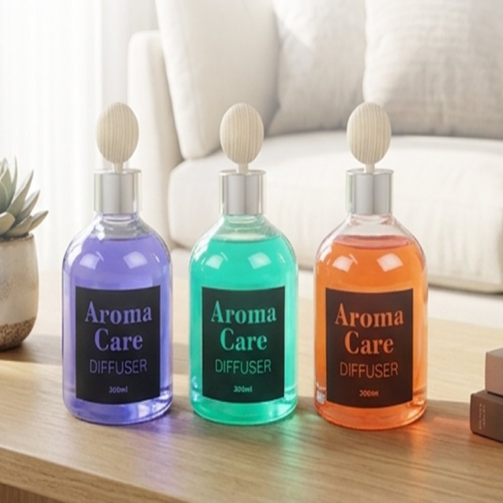 혜와영 우드볼 디퓨저 200ml 현관디퓨져 디퓨저선물세트 - 상품 이미지