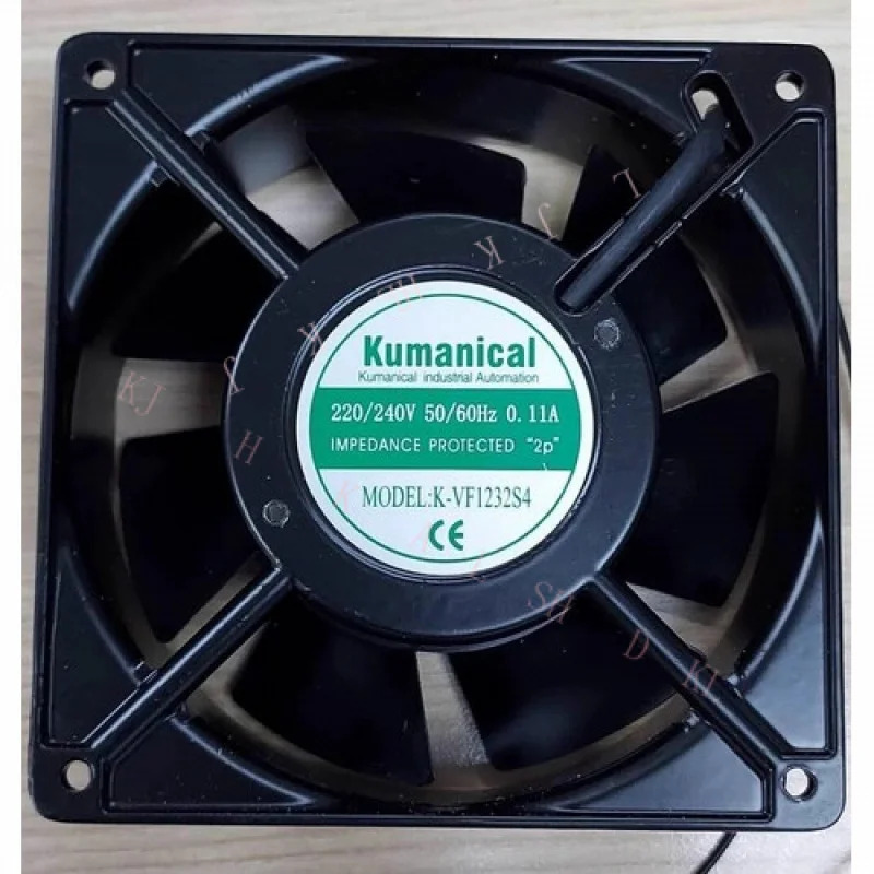 N FOR Kumanical K-VF1232S4 12038 220/240V 0.11A 12CM 냉각팬