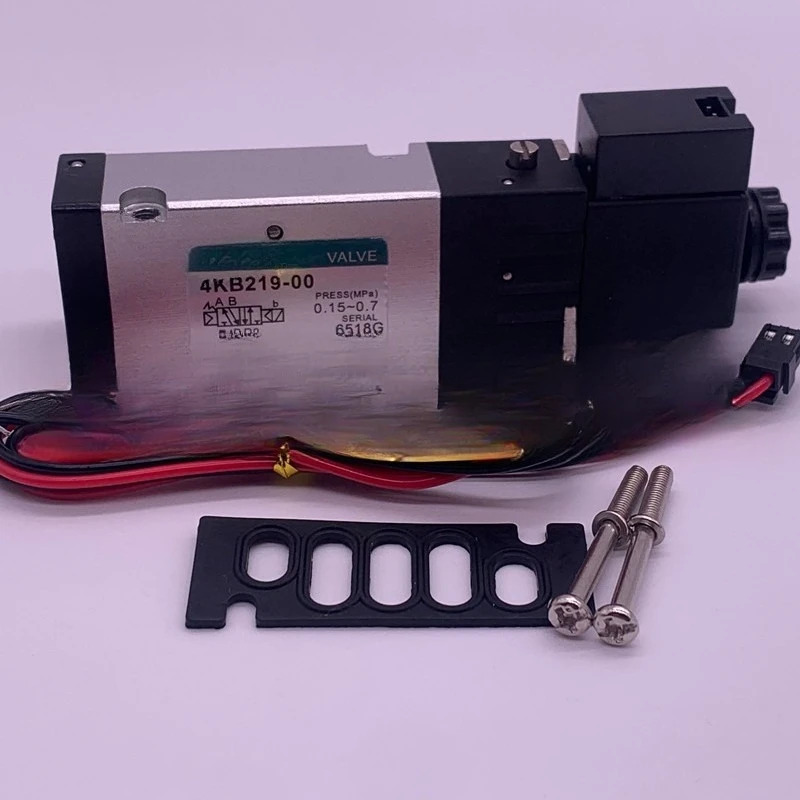 CKD 공압 솔레노이드 밸브부품 4KB219-00/M1L 전제어 방향 밸브 AC220V DC24V