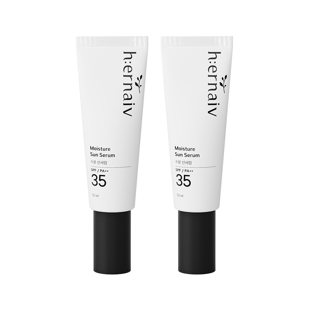[11.1~11 폼클렌저 증정]어네이브 수분 선세럼 무기자차 아기 유아 이지워시 선크림 SPF35 50ml 2개세트 - 상세 이미지 4