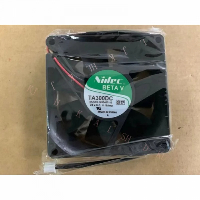 Nidec TA300DC M33407-16 DC 24V 0.18A 2라인버터 냉각팬 80x80x25mm
