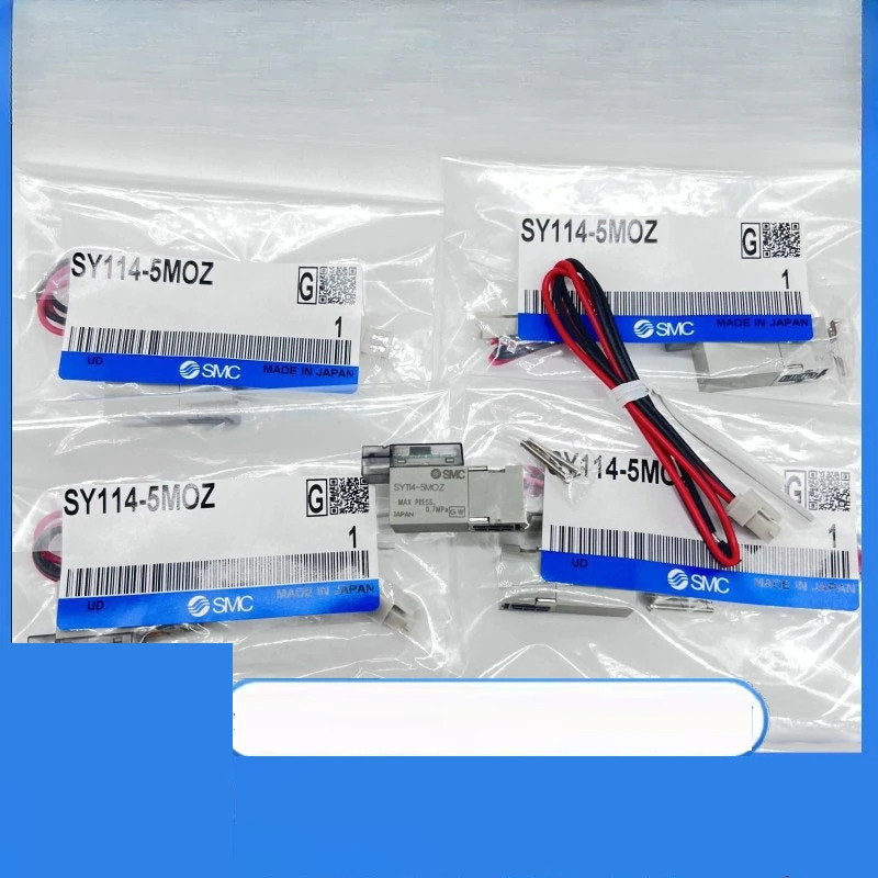SMC 솔레노이드 밸브 부품 SY114/124/A-5/6/G/LZ/LOZ/MZ/MOZ/LOU/MOU-M3/M5-Q