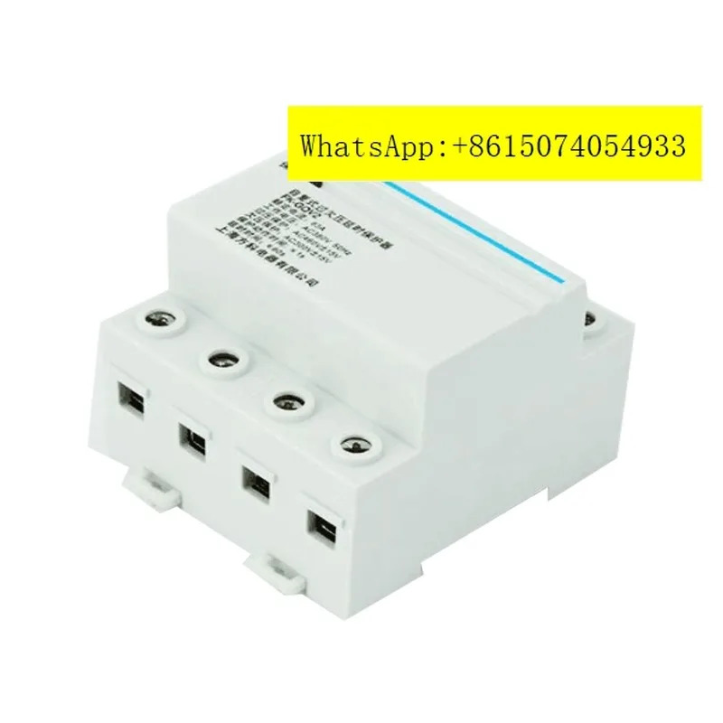 Fangke F-K-GQV2 자체 재설정 과전압 저전압 지연 보호기 4P 40A63A80A100A 3상 380