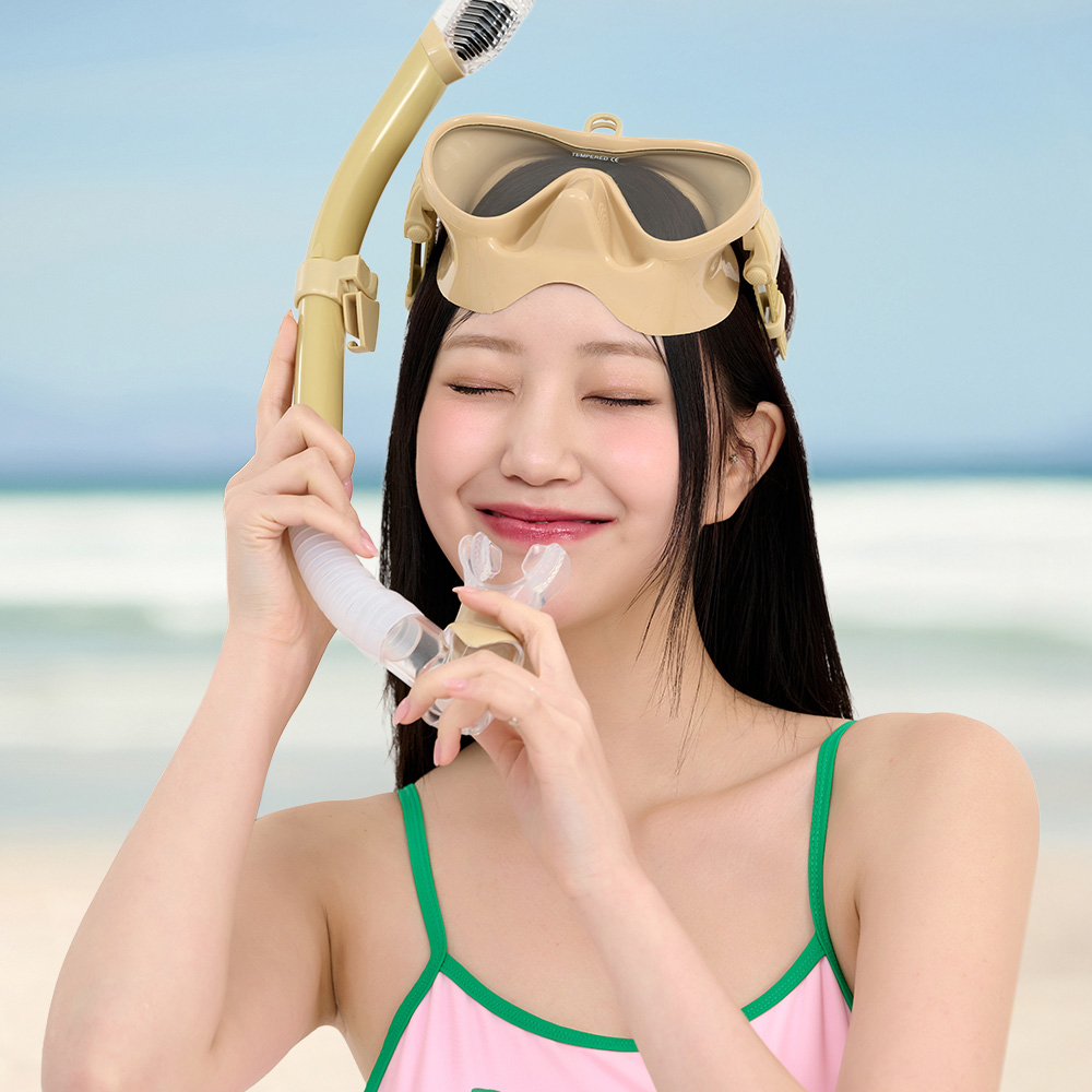 위크나인 스노쿨링 마스크 프리다이빙 스노클 장비 물안경 김서림 방지액 아쿠아터틀 상품 이미지
