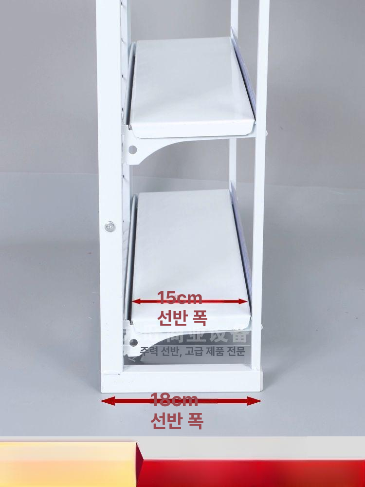 마트 진열대 미니펜트리 편의점 과자 매대 랙 수납 조립식 베이커리 철제 선반 슈퍼 - 상세 이미지 5