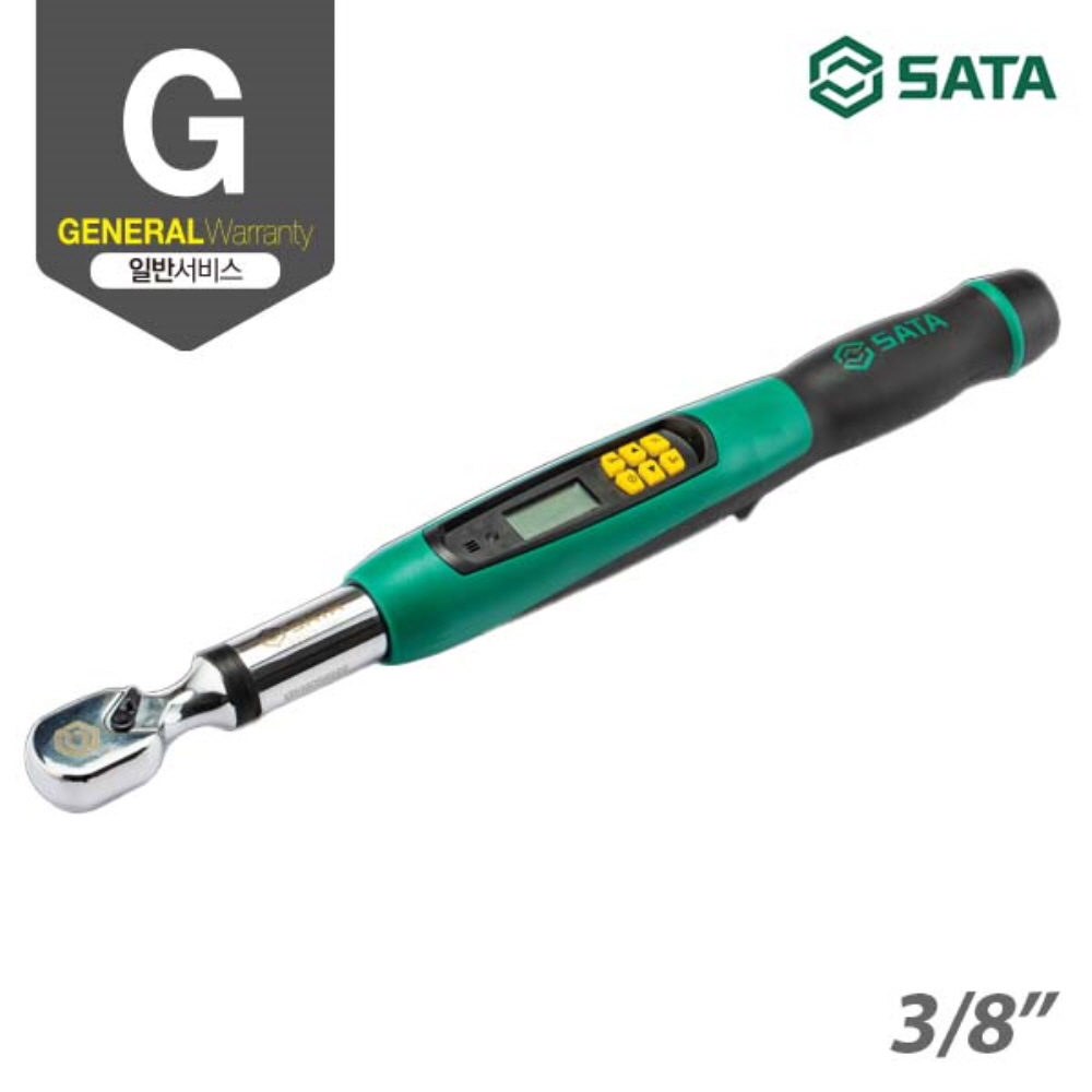 사타 SATA 디지털 토크 렌치 3/8 27-135Nm 96525 정밀측정 토크렌치 - 상세 이미지 2