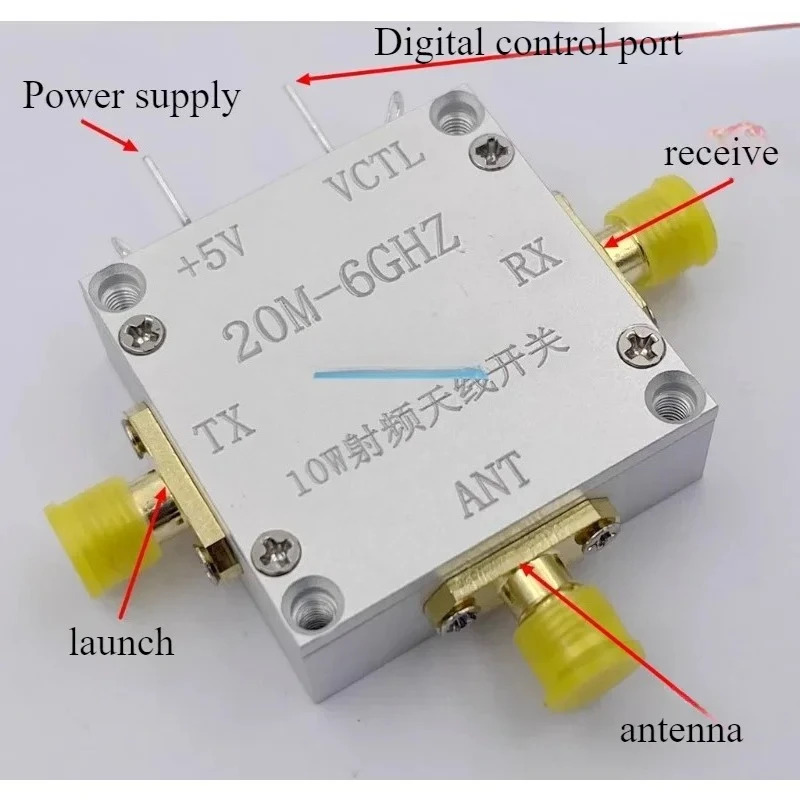 40dBm 10W RF-F 스위치 유닛 트랜시버 시스템 스위처 6GHz