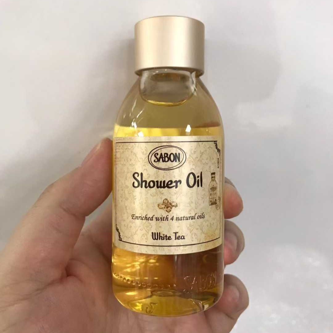 사봉 바디워시 샤워오일 화이트티 퍼퓸 바디보습케어 데일리샤워 300ml, 1개 - 상품 이미지